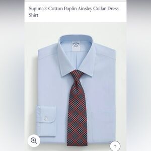 Brooks Brothers NWT Regent fit 100% Supina Cotton Non-Iron shirt